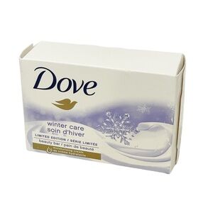 DOVE‎ WINTER CARE Limited Edition Moisturizing Dry Skin Soap ONE 3.75oz bar
